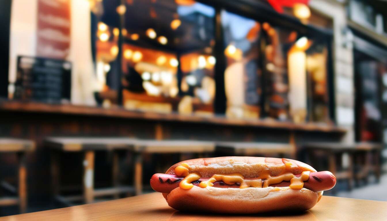 Kraft hot-dog : le charme du marais