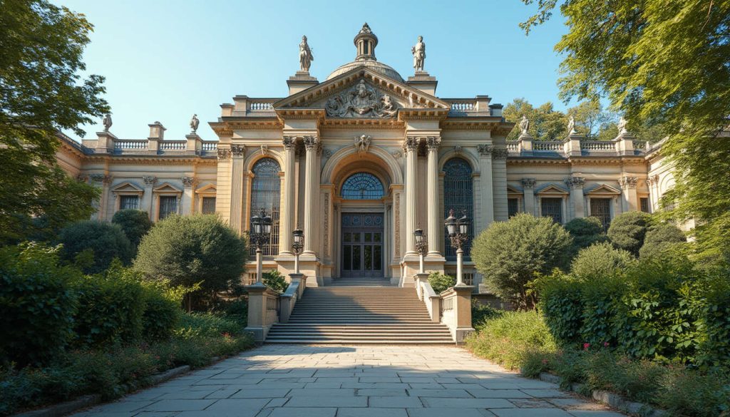 Le muséum d'histoire naturelle à Paris