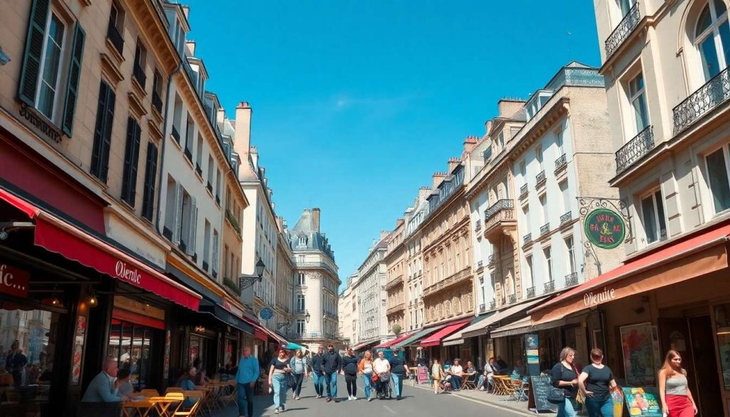 Le quartier oberkampf de paris